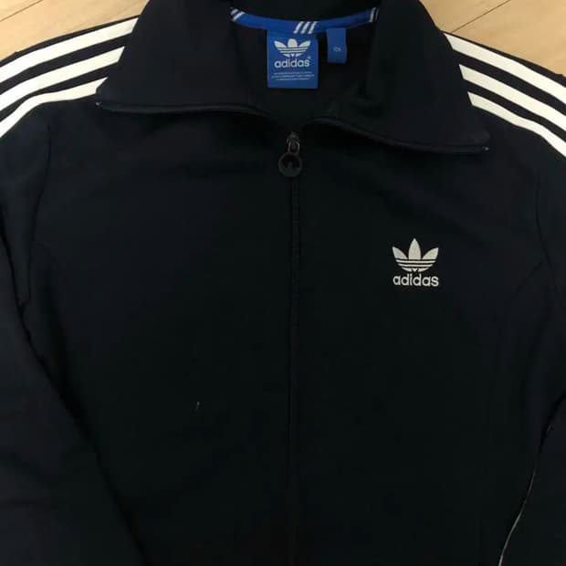 빈티지 아디다스 져지 유로파 파이어버드 네이비