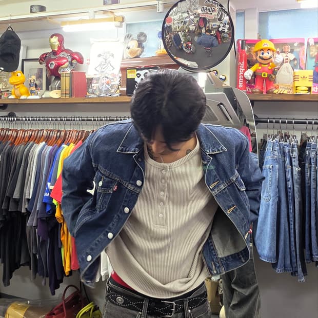 00s Levis 리바이스 데님 트러커자켓
