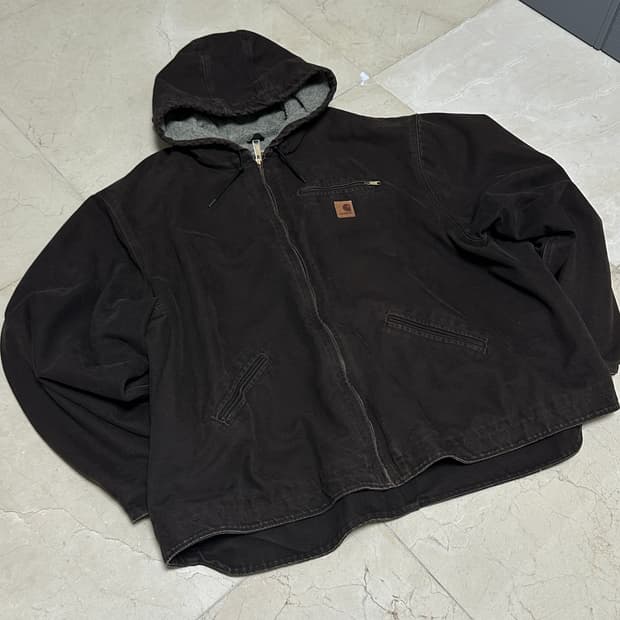 [XXXXL, XXXL] J141 칼하트 덕액티브 자켓 브라운