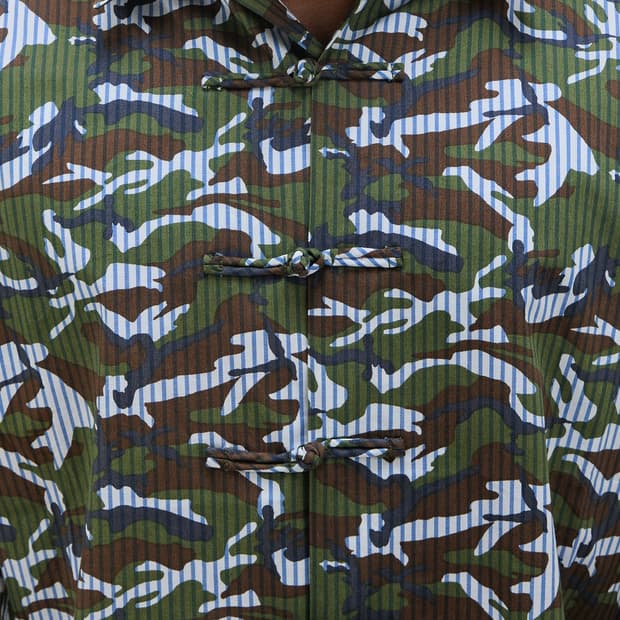 specthetics 차이나 카모 셔츠