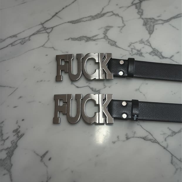 FUCK belt (❗️재고 2개)