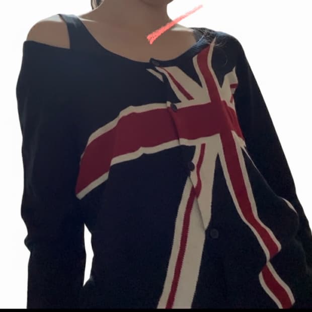 Pageboy 유니온잭 가디건