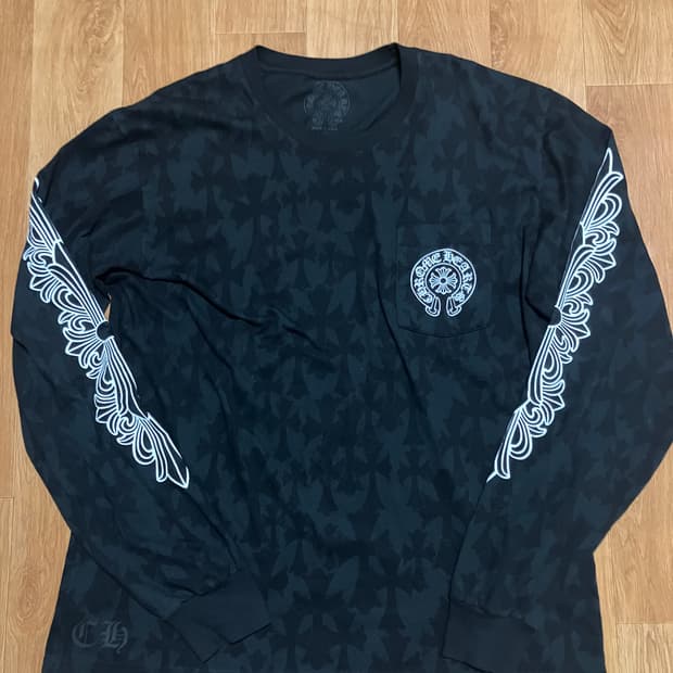 크롬하츠 세메터리 올오버 플로랑 롱슬리브 XL