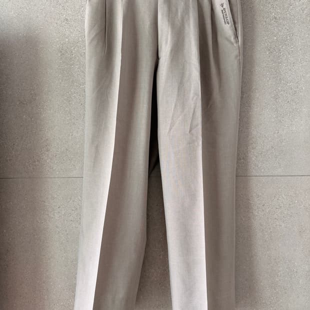 던롭 모터스포츠 남성 슬랙스 베이지색 바지