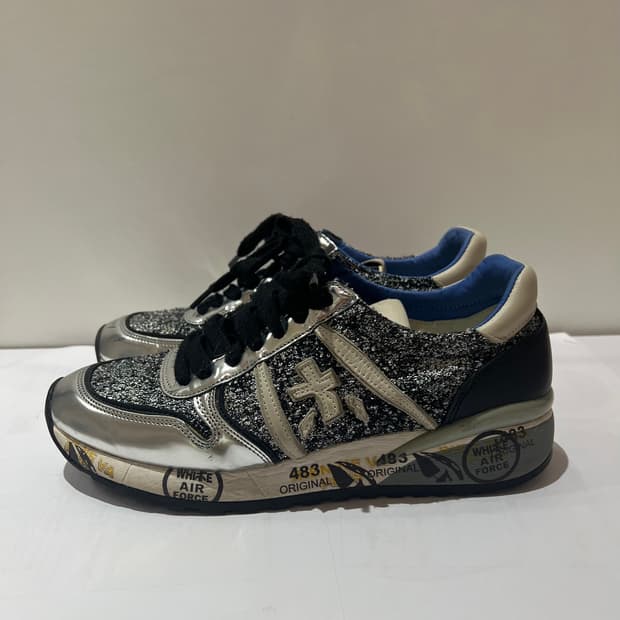 프리미아타(premiata) var.1095 글리터 스니커즈