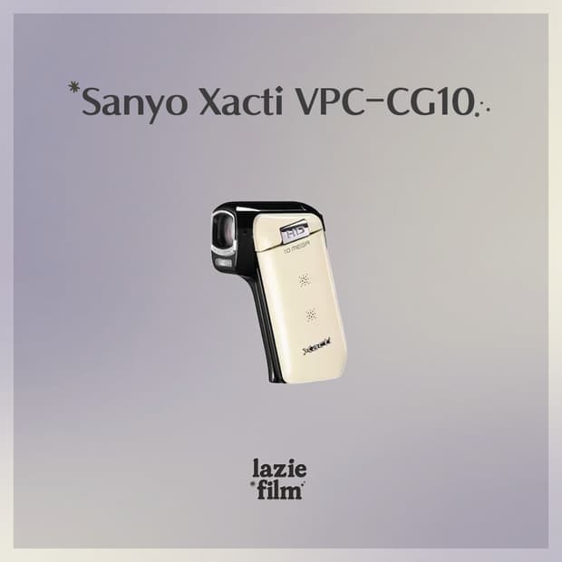 유니크 ⋆ 미품‧₊˚ 산요 작티 VPC-CG10 캠코더 디카
