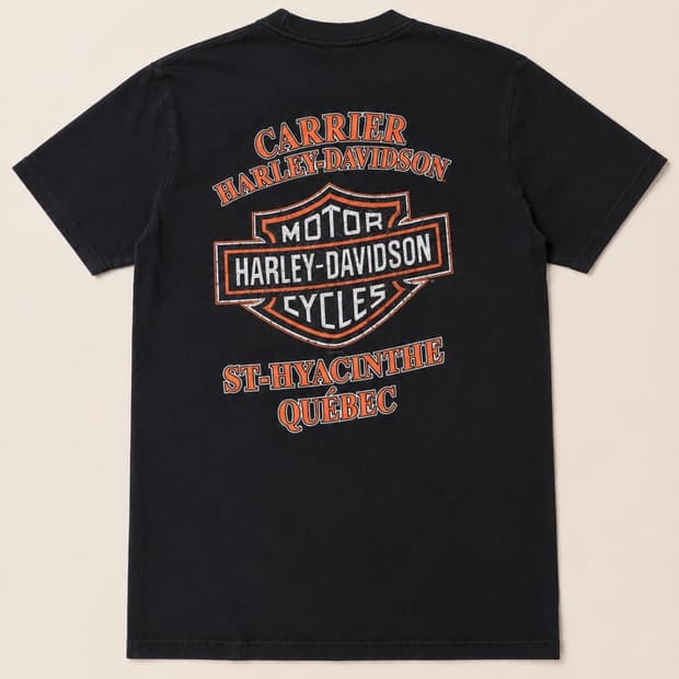 00's Harley-Davidson 할리 데이비슨 캐나다 퀘벡 반팔