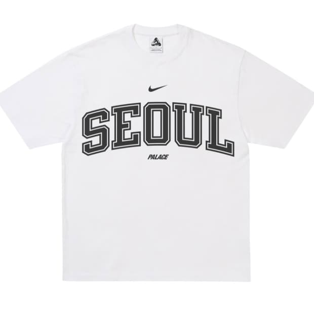 XL 팔라스 X 나이키 샵 티셔츠 서울 화이트