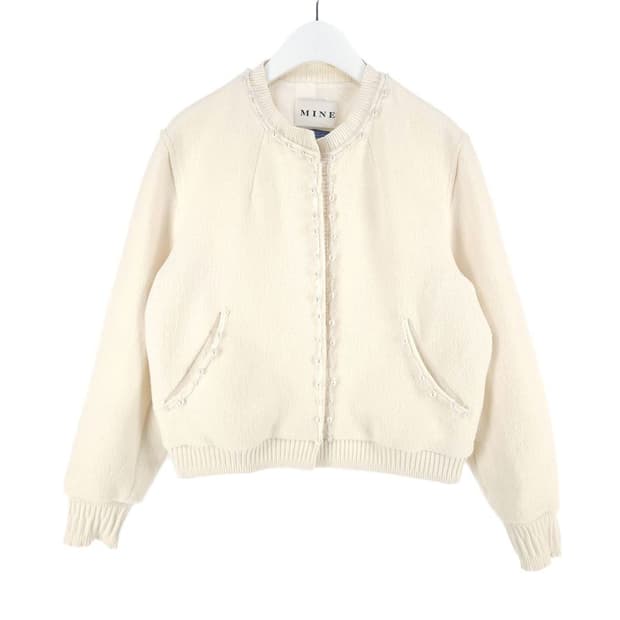 [여76]마인(MINE) 21S 비즈 모직 자켓[Y61-017]
