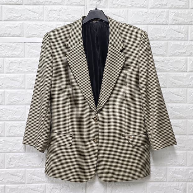 닥스 DAKS 체크 블레이저 자켓 L