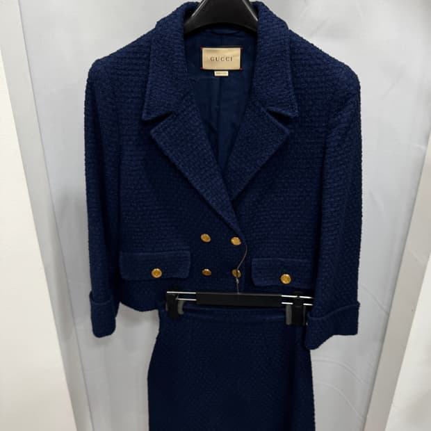 백화점판 구찌 자켓 스커트 세트 