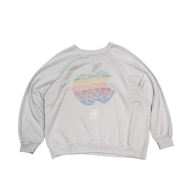 빈티지 80~90s Apple 애플 직원용 맨투맨