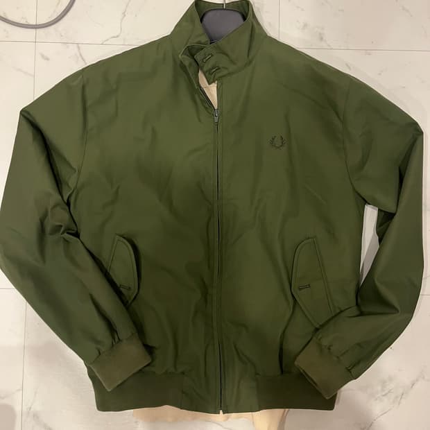 프레드페리 영국 헤링턴자켓 카키