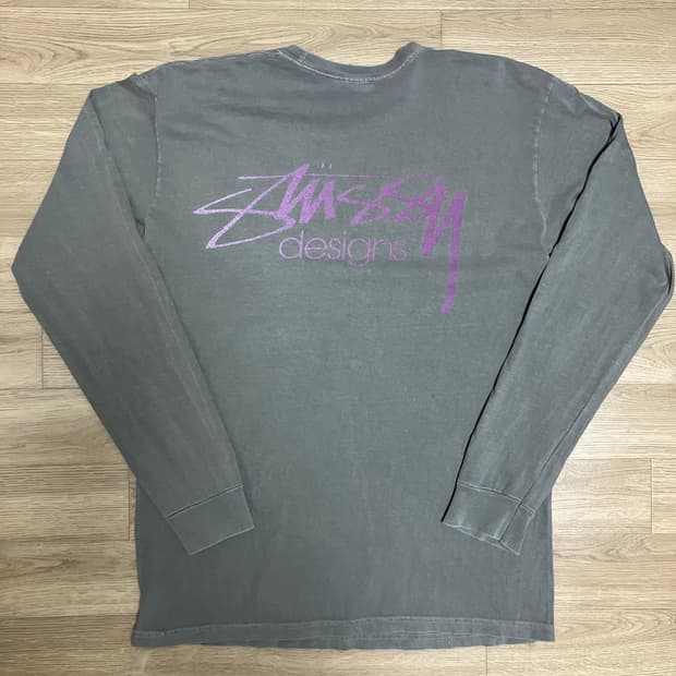 [M] 스투시 디자인 긴팔티셔츠