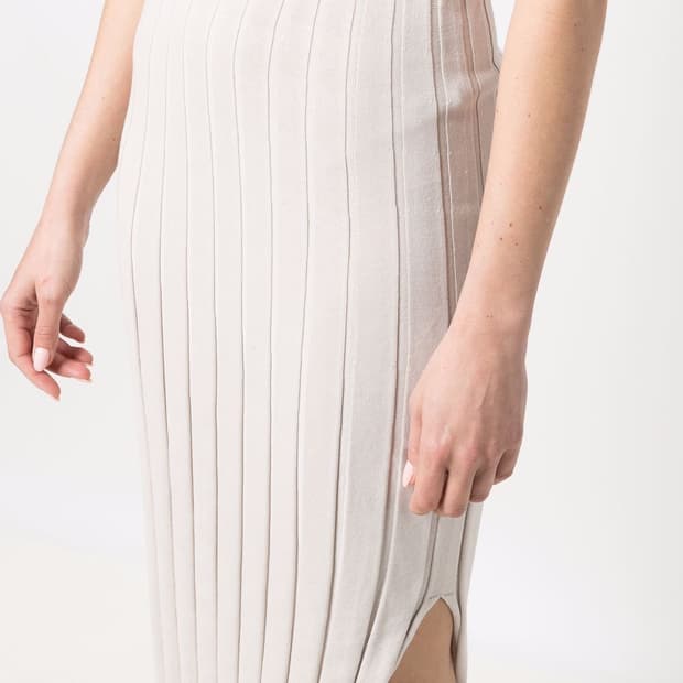 [상하세트]파비아나필리피 골지 슬리브리스 & 맥시 스커트