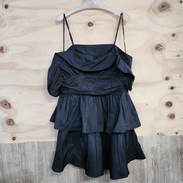 1086) 자라 zara 캉캉 민소매 블라우스