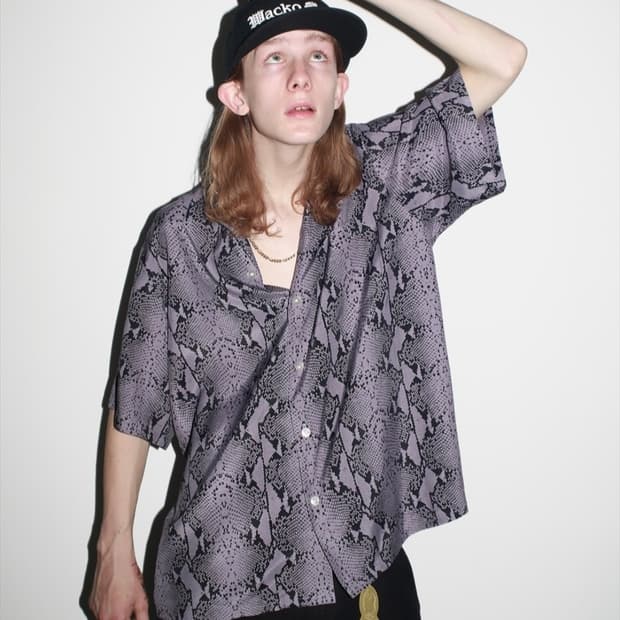 와코마리아 23ss 파이톤 셔츠