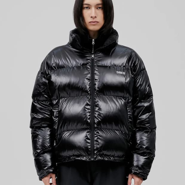 Flare up Glossy Duck Down Reversible Sho