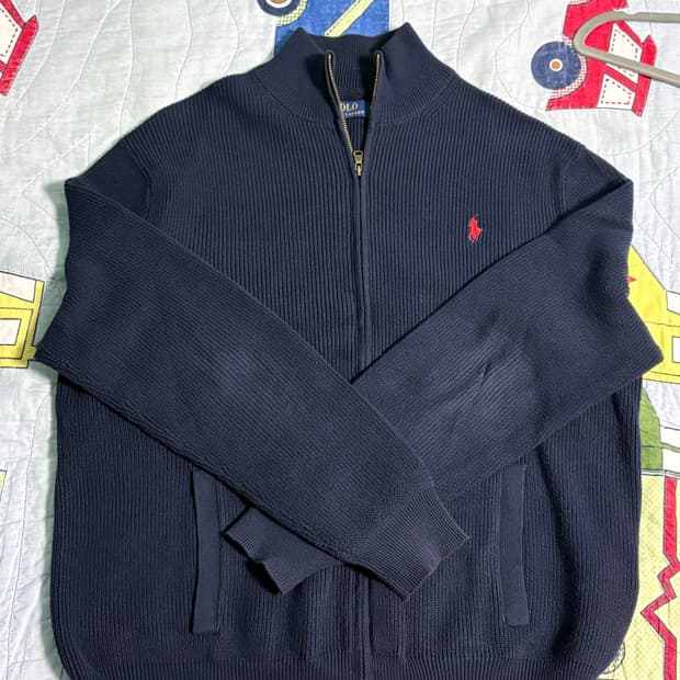 폴로 랄프로렌 니트집업 XL