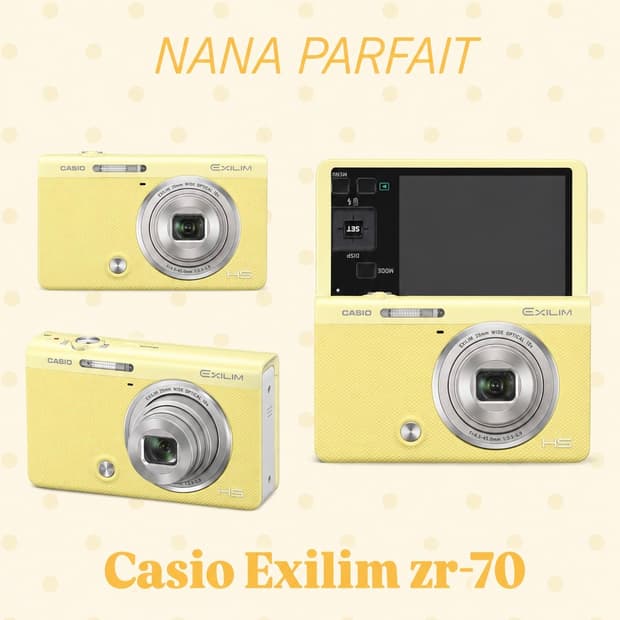 셀카모드 희귀템  카시오 casio exilim ex-zr70 🤍🍼