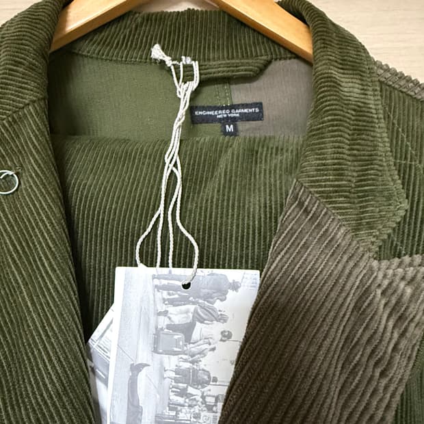 엔지니어드가먼츠 베드포드 코듀로이 패치워크 셋업