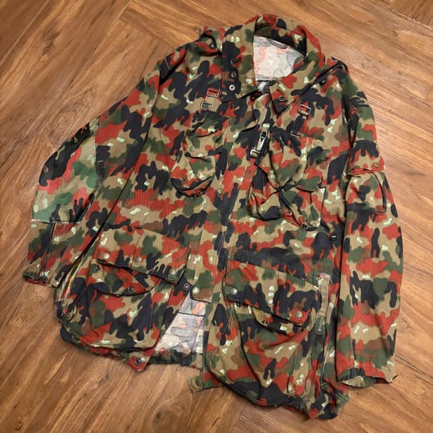 SWISS ARMY M70 ALPENFLAGE FIELD JACKET
