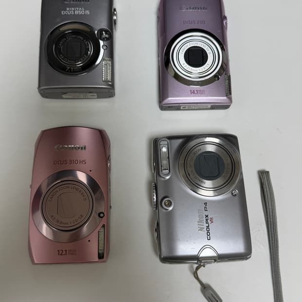 빈티지디카 디지털카메라 교환 ixus210coolpixp4익서스 쿨픽스