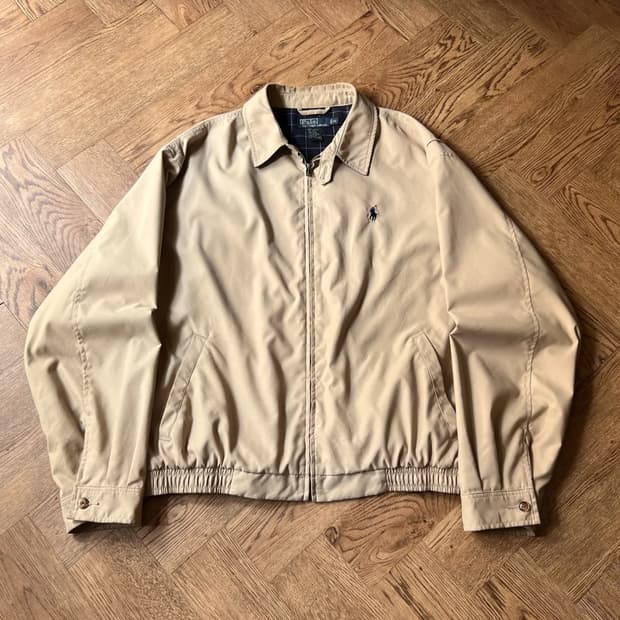 [XL]폴로 랄프로렌 오버핏 베이지 드리즐러 자켓
