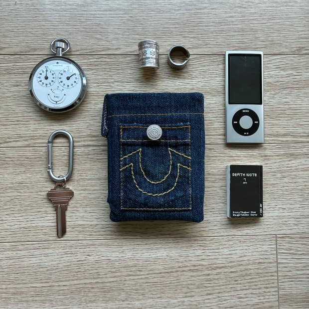 True Religion demin Remake wallet