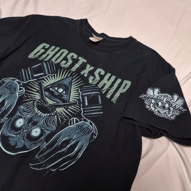 [105/XL] 고스트쉽 (GHOSTxSHIP) 정품 길단 오피셜 락 밴