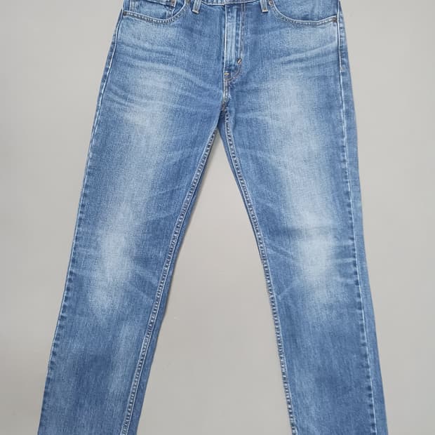 [33] 리바이스 511 중청 빈티지 워싱 슬림진 청바지