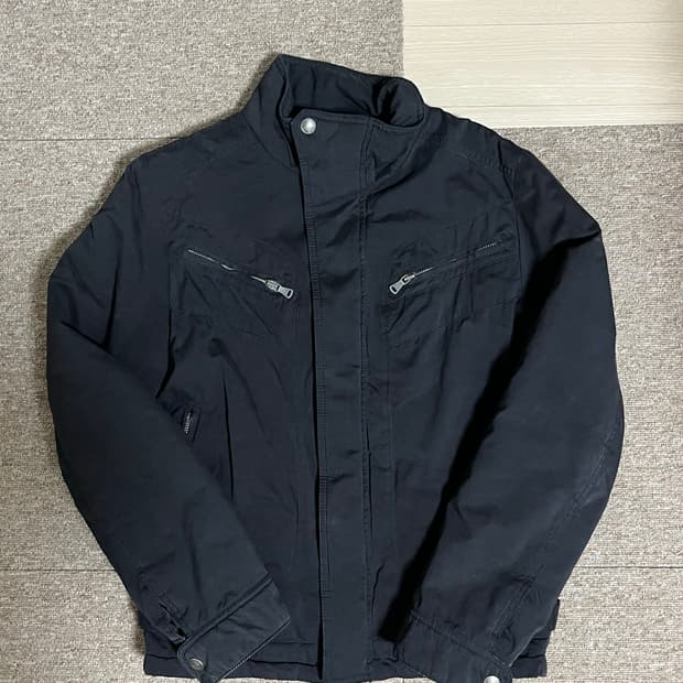 (M) CKJ Diagnoal Line Jacket
