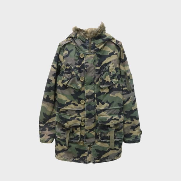 록시 밀리터리 야상 자켓 63383