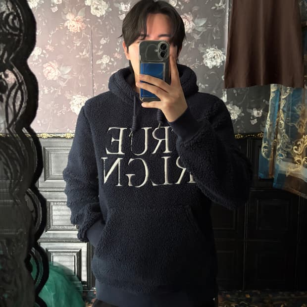 a154) 트루릴리젼 플리스 후드자켓