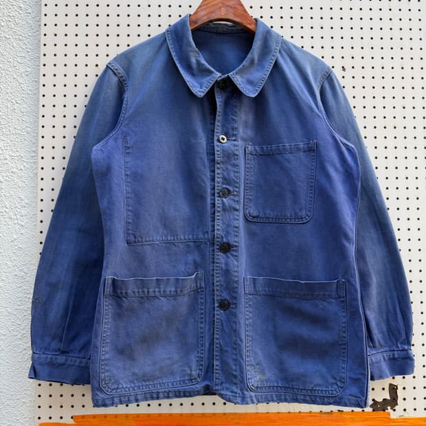 1950s OLD MODEL ROUND COLLAR 50s 프렌치워크자켓