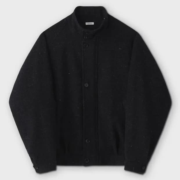 피그벨 phigvel 트위드 블루종 블랙 2