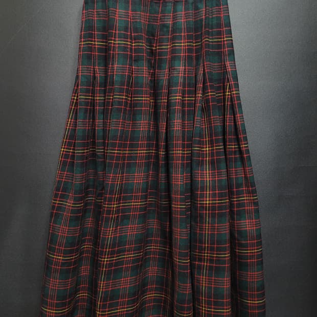 PENDLETON USA 펜들턴 타탄 체크 울스커트