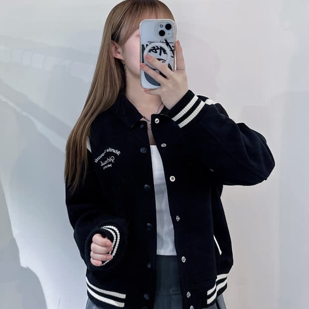 마리떼프랑소와저버 바시티 자켓