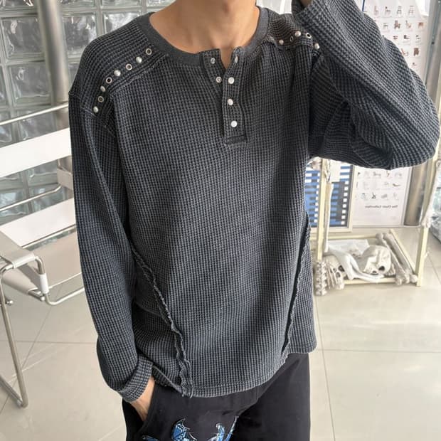 THERMAL MULTI-STUD HENRY NECK