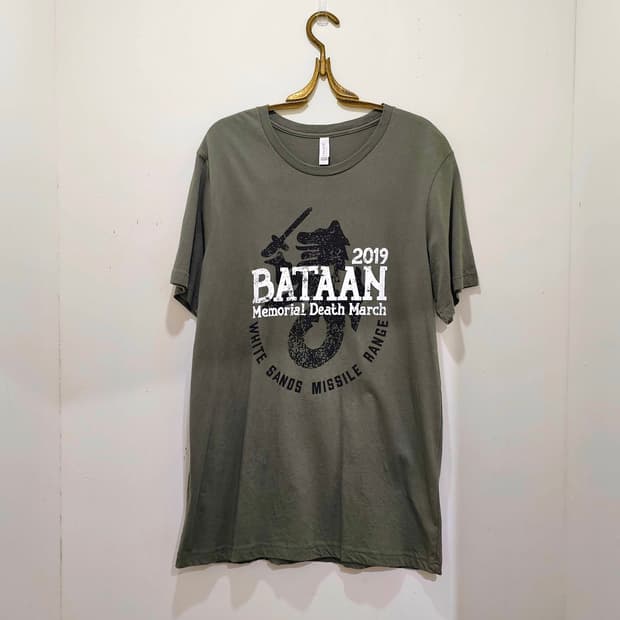 USA Army Bataan 메모리얼 반팔T