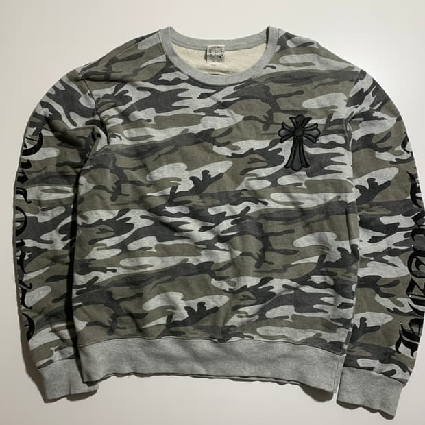 크롬하츠 카모플라쥬 맨투맨 XL