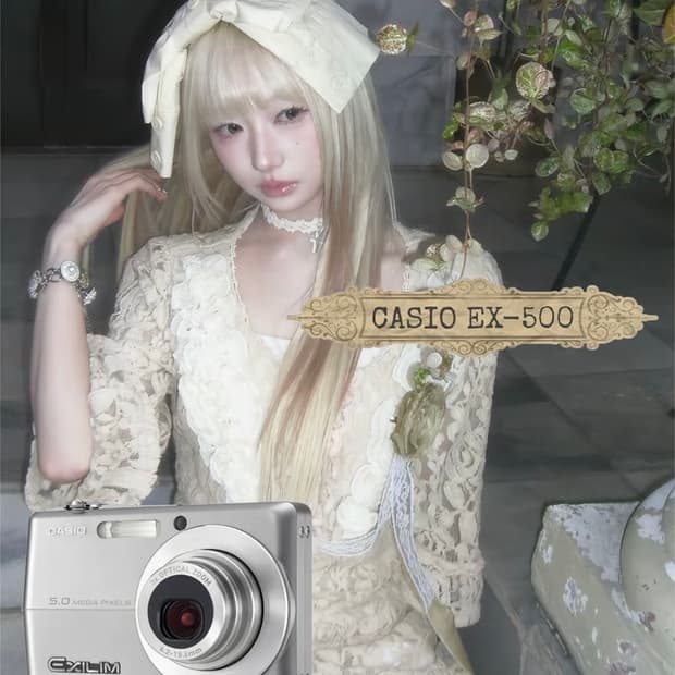 작례 o 카시오 엑슬림 z 500