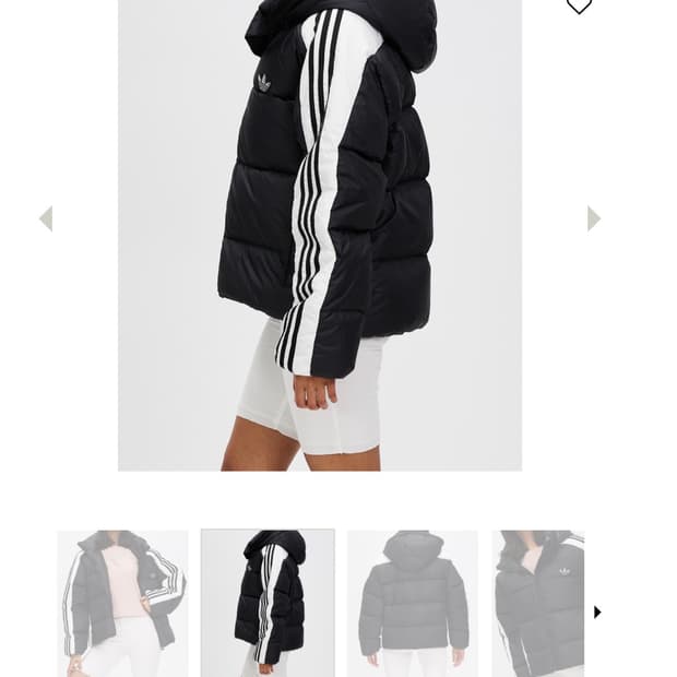 {dc~1/21} BLOCKED DOWN PUFFER JACKET / M