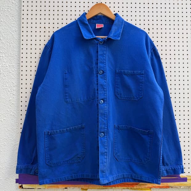 1990s ERGOS NATURAL WASHED 빈티지 프렌치워크자켓