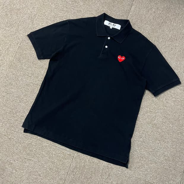 매장판 꼼데가르송 반팔 카라티