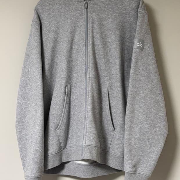 Alo Renown Heavy Weight Full Zip Hoodie 