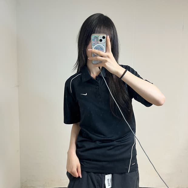 Nike Performance collar T-shirt