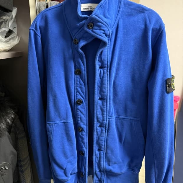 스톤 아일랜드 코튼 가디건 L