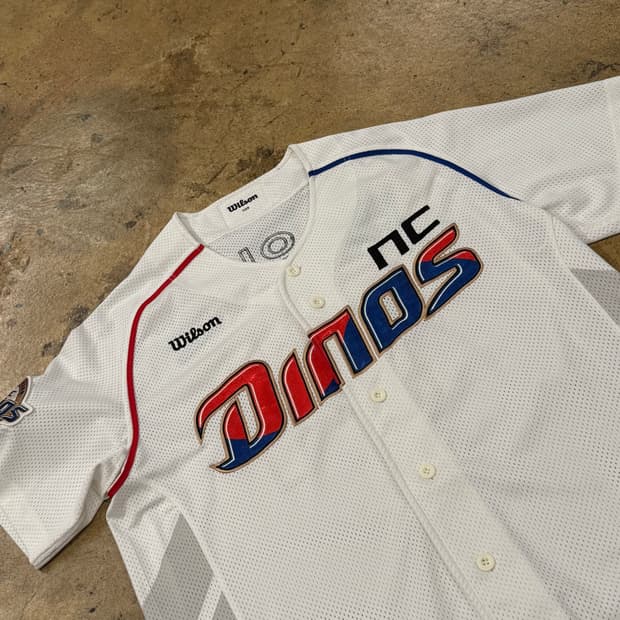 [105] 윌슨 NC 다이노스 야구 유니폼 테임즈 b16