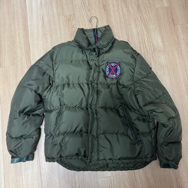 폴로 랄프로렌 빈티지 럭비라인 패딩 상태 좋음 L